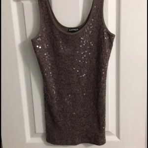 Express Sequin Tank Top